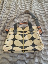 Orla Kiely Brown and Beige