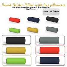 Round Shape Bolster Pillow