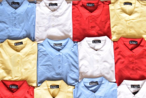 Boys girls plain polo - girls,