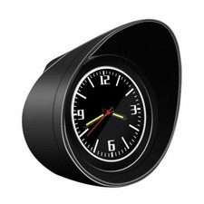 Auto Car Interior Dashboard Luminous Gauge Clock Backlight Pointer Black Shell