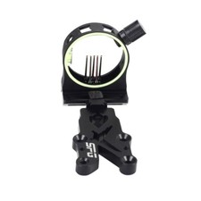 Adjustable Archery Hunting Sight with Adjustable Pin Spacing Optimal Accuracy