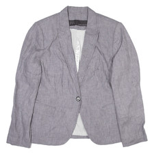 ZARA Womens Blazer Jacket Grey