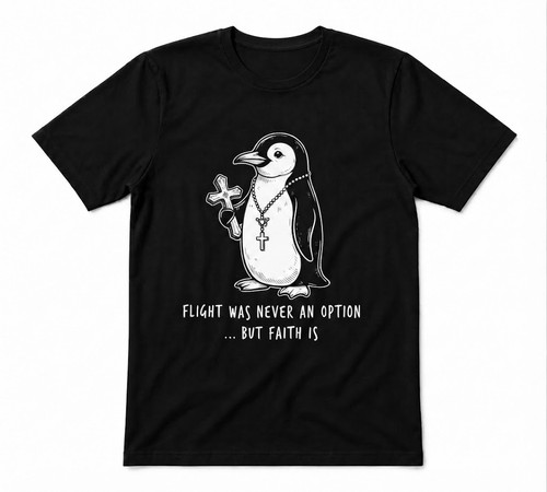 Funny christian penguin - funny,