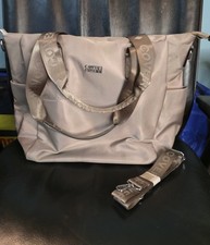 Coveri Collection Ladies Khaki Shoulder Bag Cross Body Long Strap 44x33x13 Cm