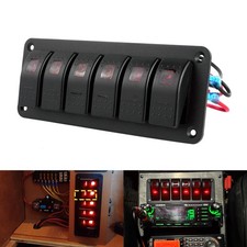 6 Gang Waterproof Red LED