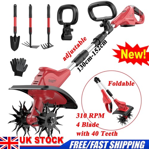 Cordless garden tiller - cordless,
