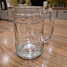 Captain Morgan Spiced Rum Glass Tankard Home Bar Man Cave