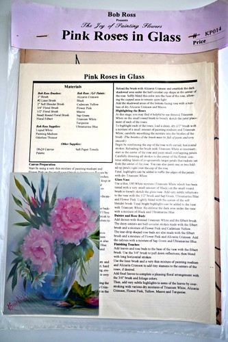 Bob ross painting packet - painting,