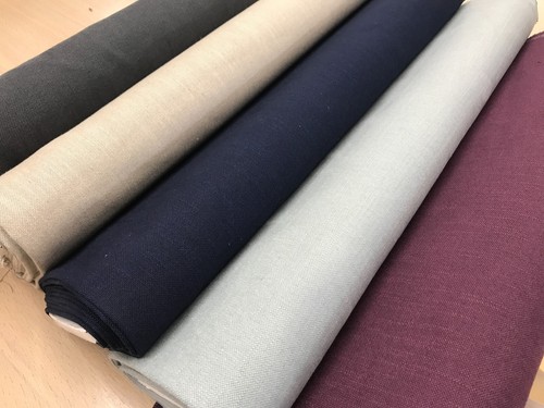 Romo linen material curtain