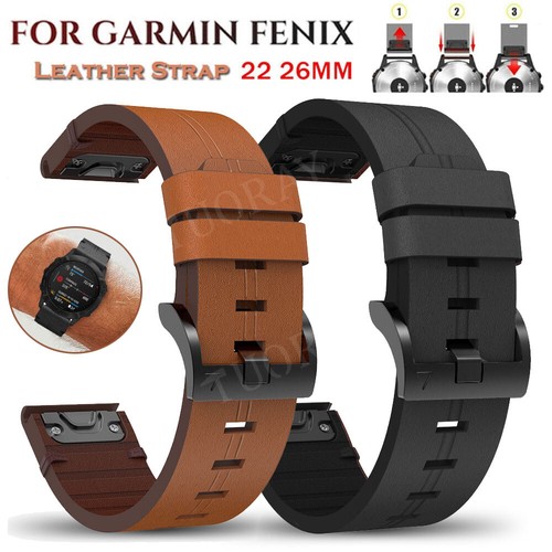 Quick fit leather watch band - quick,