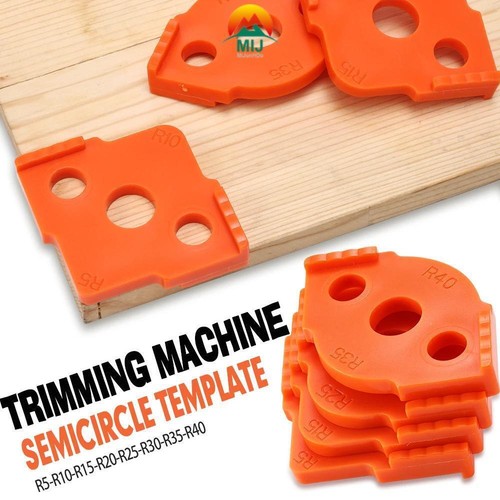 Radius jig router templates - radius,