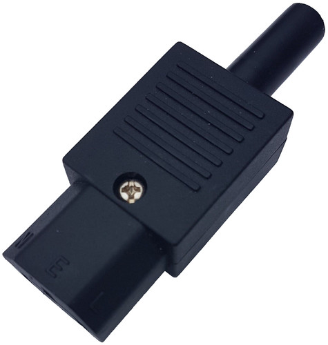 Plug rewireable iec - plug, c13