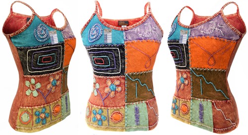 Hippie boho natural - natural, cotton