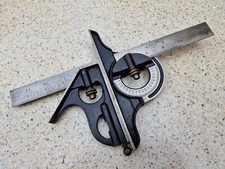 Vintage L. S. Starrett Co. No. 490 Combination Square Athol. Mass. USA