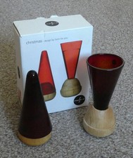 Pair Of Swedish Sagaform Christmas Schnapps Glasses (Boxed)