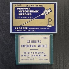 Vintage Hypodermic Needle Lot