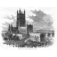 GLOUCESTER CATHEDRAL View from