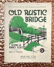 Old Rustic Bridge vintage