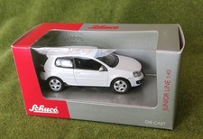 VW Golf Mk IV GTi. White. 1:43 Schuco. Diecast Model Car.