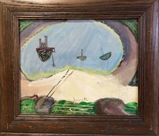 VINTAGE OIL PAINTING St Ives