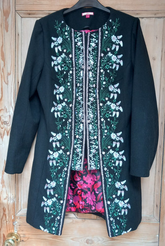 Joe browns embroidered - browns, velvet