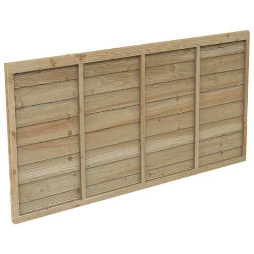 6x3ft pressure treated overlap - pressure,