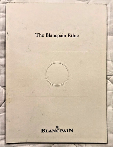 Very rare blancpain etic - very,