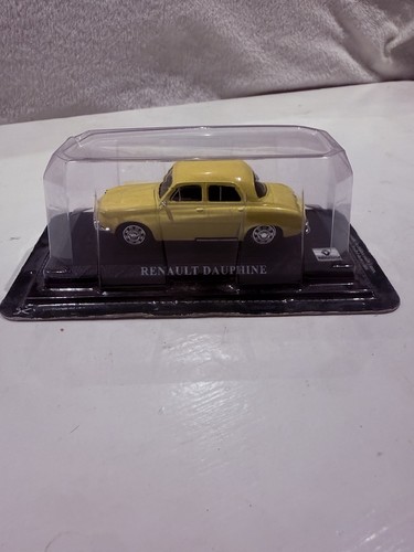 Yellow renault dauphine - yellow,