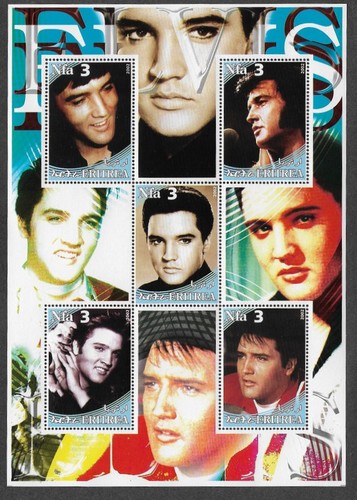 Elvis presley music - music, stamps