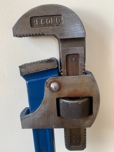 Vintage record inch pipe - record, 24"
