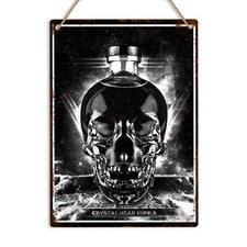 Crystal Head Vodka Retro Metal