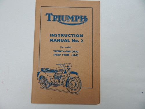 Nos triumph instruction - triumph,