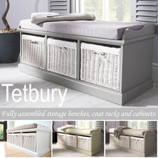 Tetbury Bench with 3 Storage