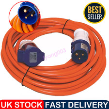 Orange 10 Metre 240v Caravan