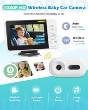 Wireless Baby Car Camera with