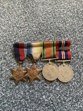 WW2 Medal Group Including Atlantic Star