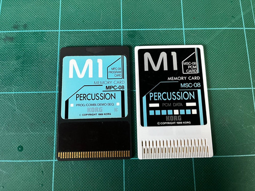 Korg pcm program cards - program,