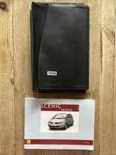 2003-2008 RENAULT SCENIC OWNERS HANDBOOK MANUAL AND WALLET Print 2007 ref18498