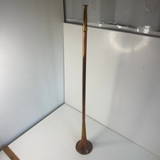 Vintage Long Copper Horn Turkey Hunting Signal Instrument
