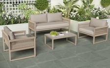4 Seater Garden Lounge Set