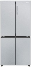 Haier HCR3818ENMG American Fridge Freezer in Silver