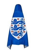 England Football Team Boys Hooded Towel – Poncho 100% Cotton Towel - Beach Towel