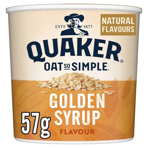 Quaker oat golden syrup - oat,