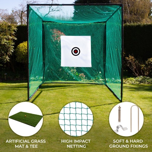 Golf driving practice cage - practice,