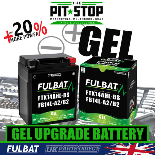 Gel upgrade battery - upgrade, cagiva