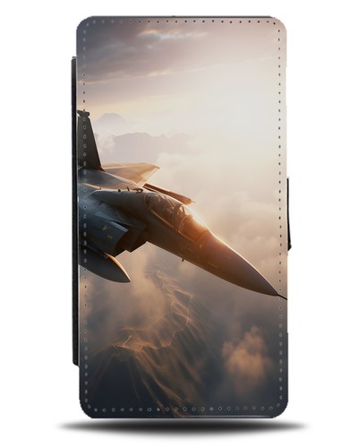 Fighter jets flip wallet case - flip,