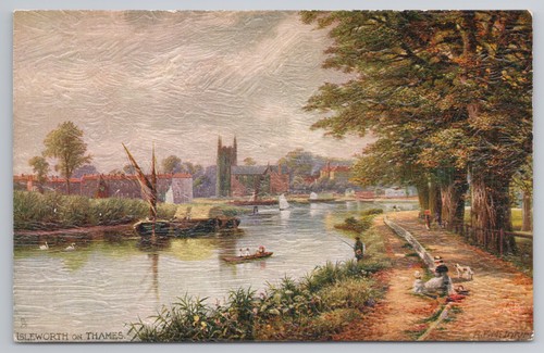 Isleworth thames church - on, &