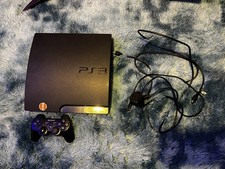 Sony PlayStation 3 Slim CECH-2003A 120GB with 1x Genuine controller TESTED WORKS