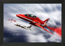 Red Arrows and XH558 farewell