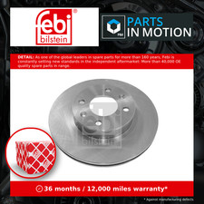 2x Brake Discs Pair Vented